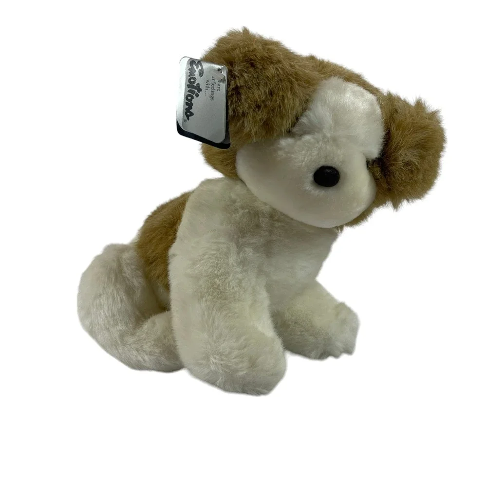 Mattel Emotions Puppy Dog Pooch Vintage 1986 Plush 10